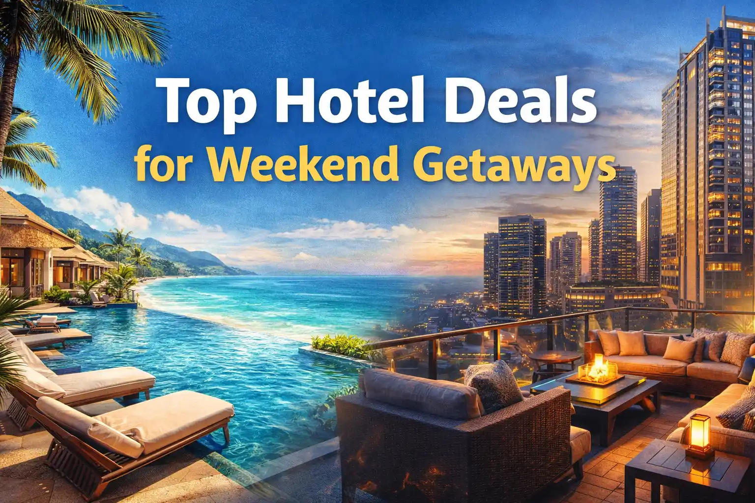 Top Hotel Deals for Weekend Getaways