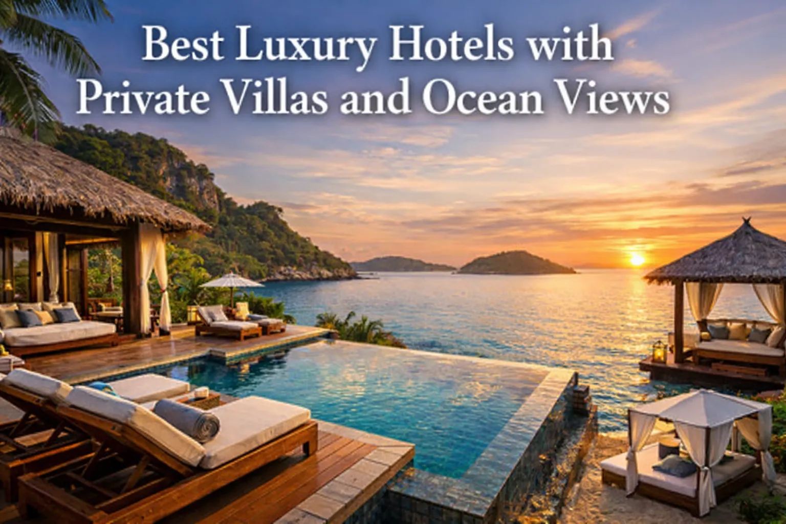 Best Luxury Hotels with Private Villas and Ocean Views