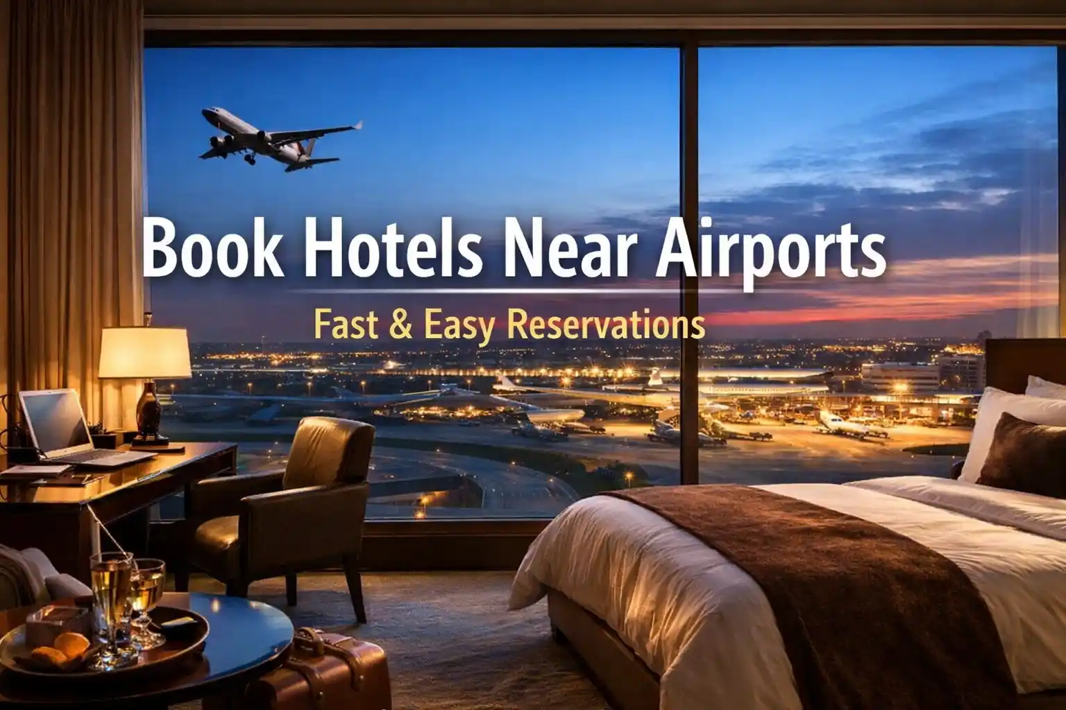 Book Hotels Near Airports – Fast & Easy Reservations